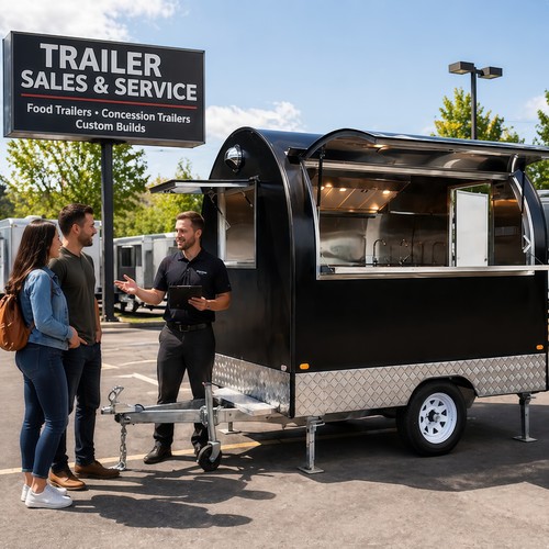 New catering trailer fully - catering,