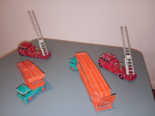 Matchbox car transporters - k8,