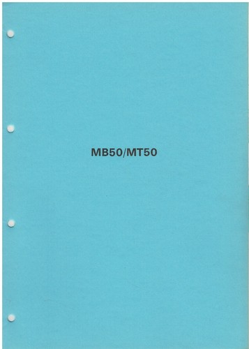 Honda mb50 mt50 - honda, (1979-81)