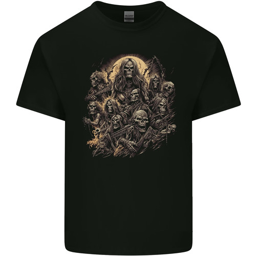 Heavy metal skull rock band - skull,
