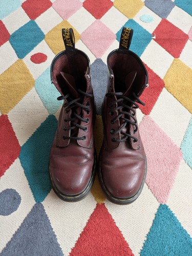 Doc martens red burgundy - doc,