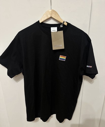Burberry black men oversized - black,