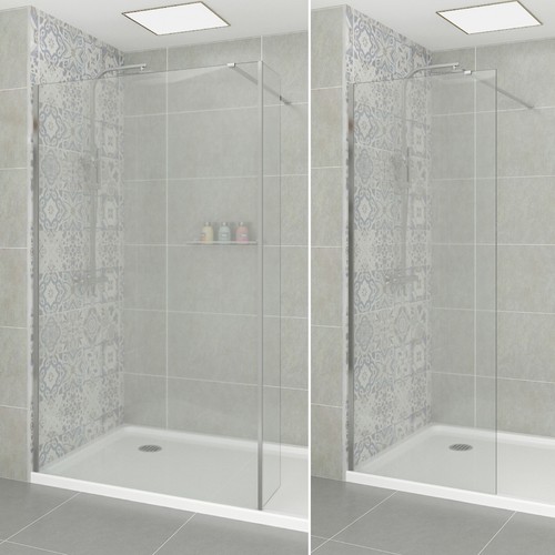 Chrome frame shower enclosure - chrome,