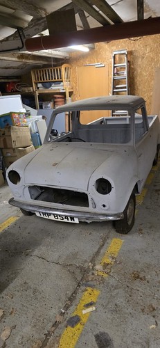 Classic mini pickup - classic, rolling