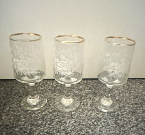 Set clear floral - set,