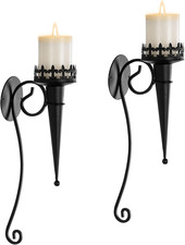 2Pcs Wall Candle Holders