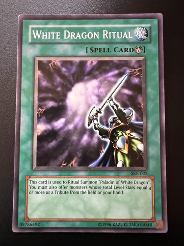 White dragon ritual - dragon, ske-025