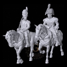 Mounted British Officers X2
