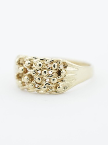 Gold keeper signet - keeper, 9ct