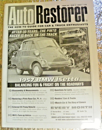 Auto restorer magazine - auto,
