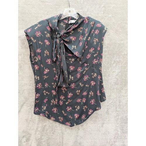 Zara blouse womens small dark - zara,