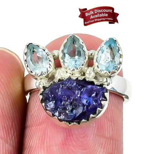 Tanzanite rough gemstone solid - tanzanite,