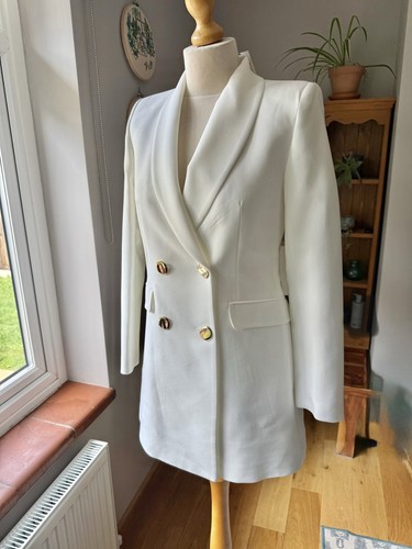 Zara ecru white double - white,