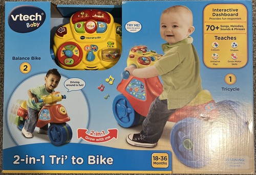 Vtech baby trike - 2-in-1, to
