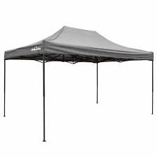 Premium Pop-Up Gazebo 3x4.5m Water Resistant - Grey
