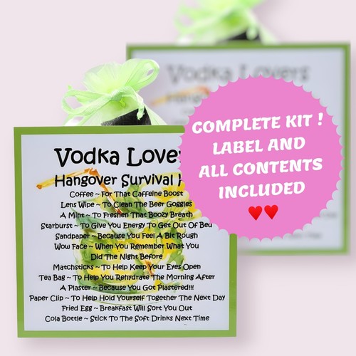 Vodka lovers hangover survival - lovers,