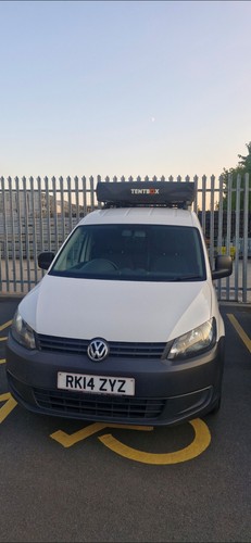 Caddy van white 2014 - van,