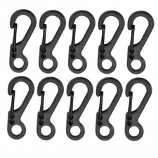 10Pcs Mini Carabiner Clip