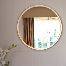 LARGE ROUND WALL MIRROR