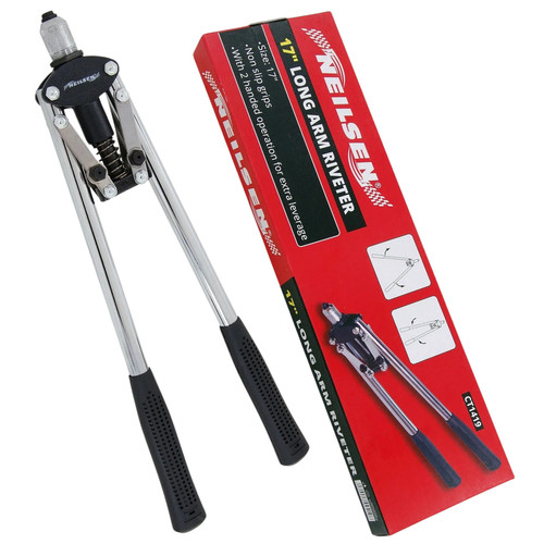 Rivet gun long arm - arm, hand