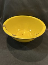 Antique Large Metal Enamel