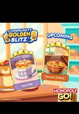 ⭐MASALA DABBA & SOUFFLE⭐Monopoly Stickers Golden Blitz ?CHEAPEST！