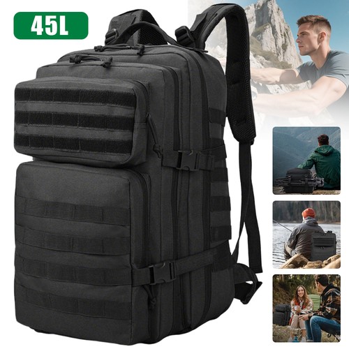 Solid tactical backpack 45l - solid,