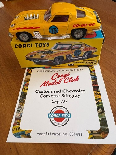Corgi 337 chevrolet corvette - corgi,
