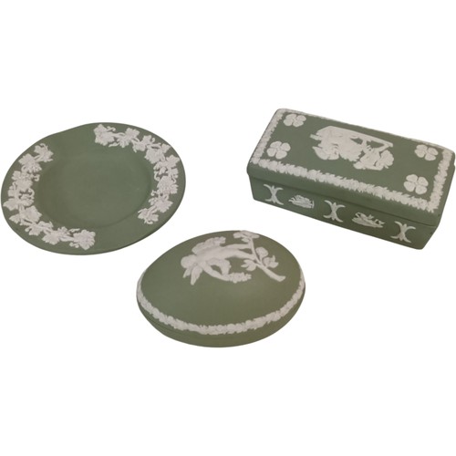 Wedgwood green jasperware - wedgwood,