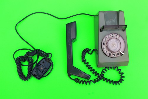 Gpo green trimphone dial - green, two