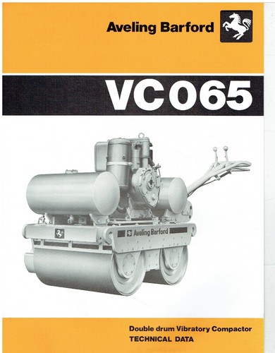 Aveling barford vc065 series - barford,