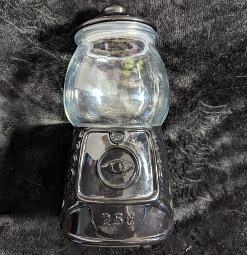 Target black glass - glass, gumball