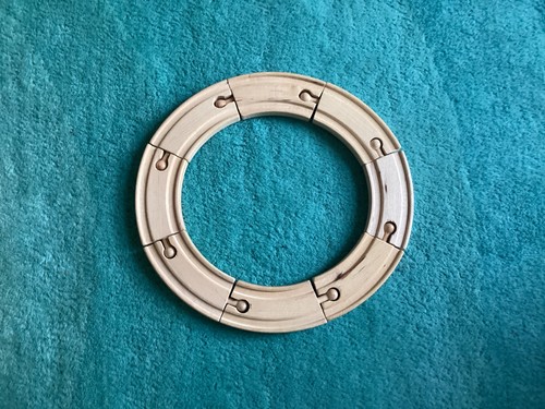 Small curved track for wooden - curved,