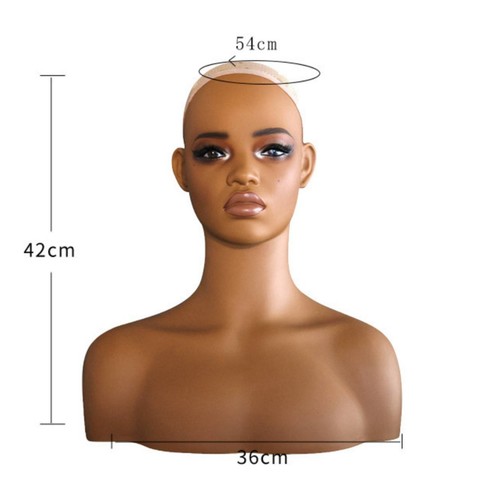 Shoulder mannequin head - shoulder,