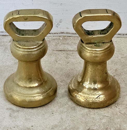 Brass vintage 1lb bell - brass,