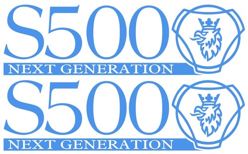 Scania s500 griffin badge - s500,