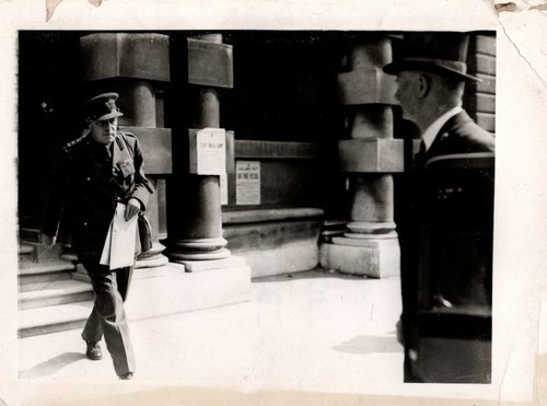 Original press photo ww2 maj - original,