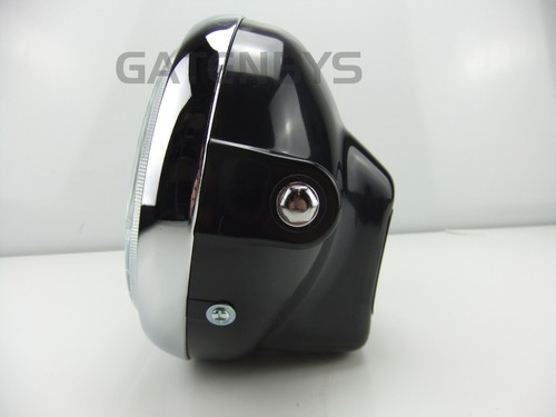 Black headlight assembly - 7",