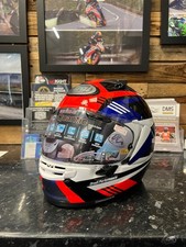 Arai Quantic Mark Red/Blue Sports Touring Urban Motorcycle Helmet L - No Box