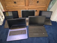 5 x FAULTY/Untested Laptops Job Lot HP Lenovo Acer Spares Repairs Parts