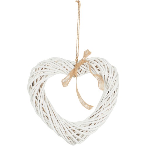 Wicker heart shape wall - heart,