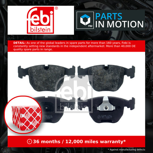 Brake pads set fits - brake,