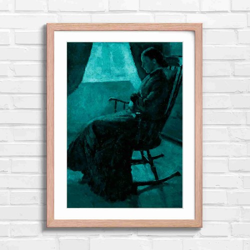 Dark victorian woman - dark,