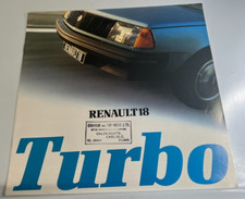 1980 Renault 18 Turbo Car