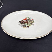 A Oval Serving Plate Hunting