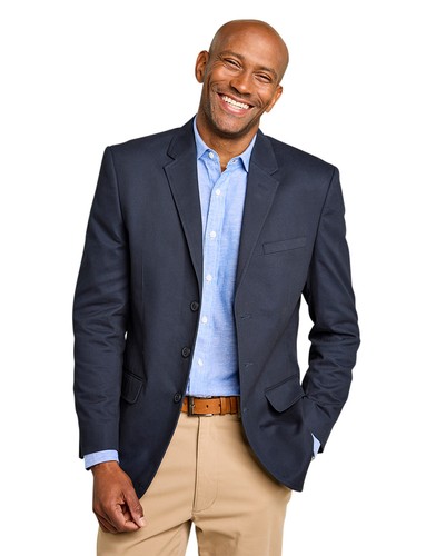Mens fully lined cotton blazer - lined,