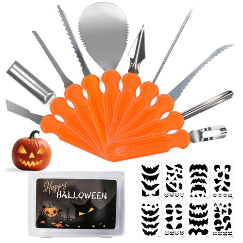 10pc pumpkin carving kit - 10pc,