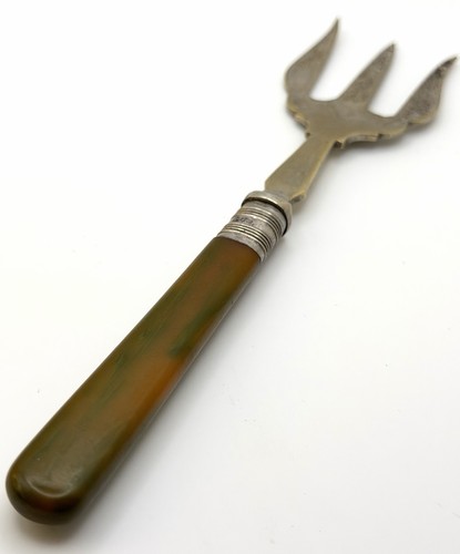 Antique epns pickle - antique, fork