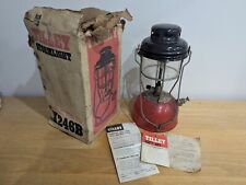 Tilley Lamp X246B Red Stormlight Paraffin Lantern Vintage Original In Worn Box .