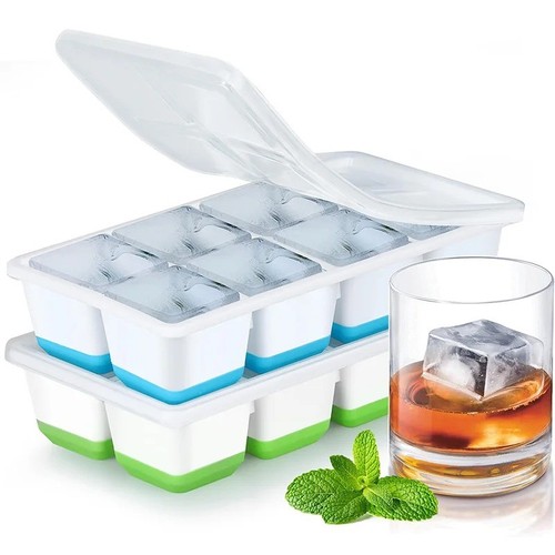 Large silicone ice cube tray - cube,